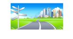 城市郊区道路