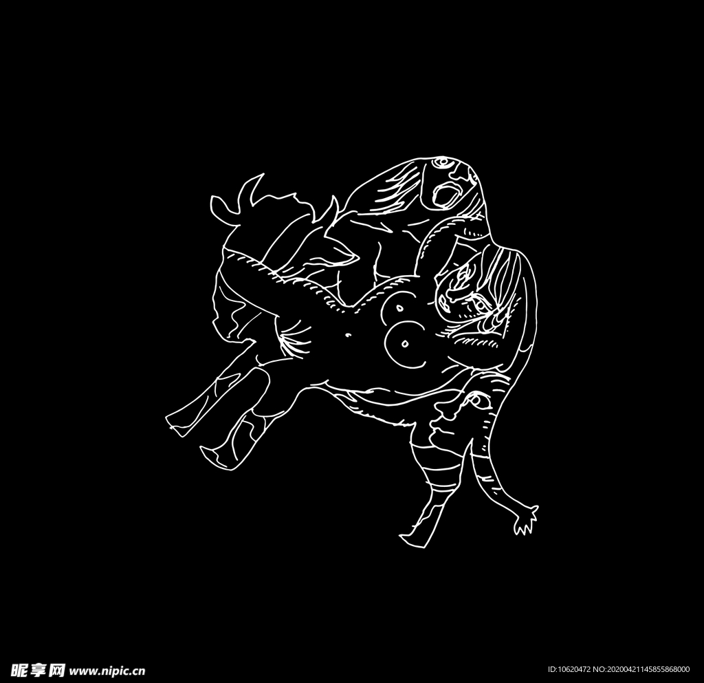 线条漫画