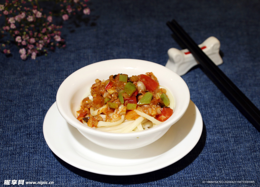 碎肉小拌面