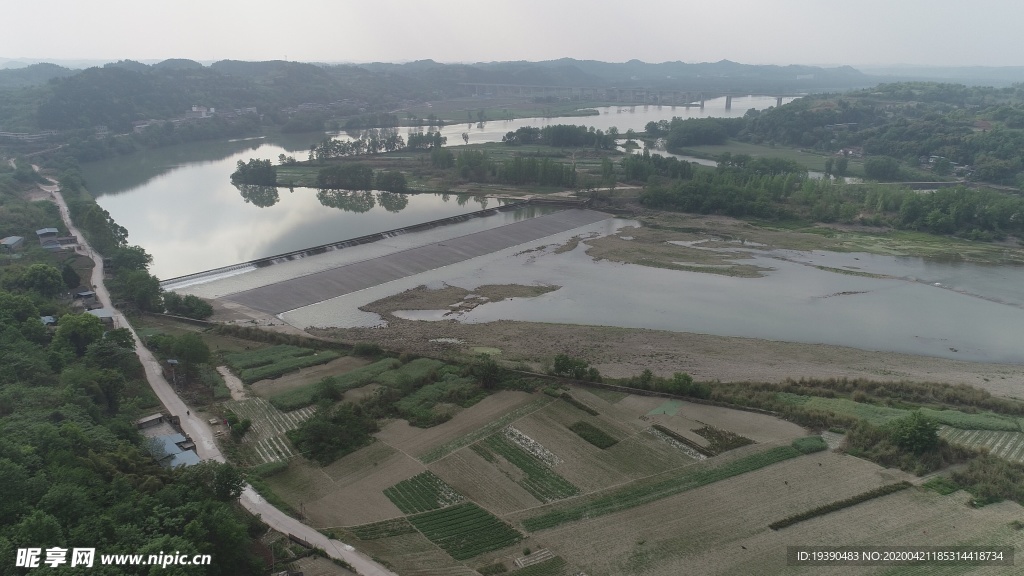 沱江龙王沱鸟瞰