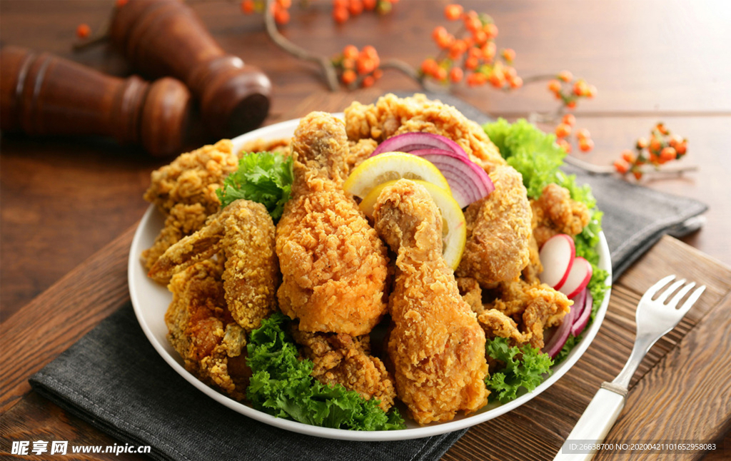 鸡腿鸡翅鸡块