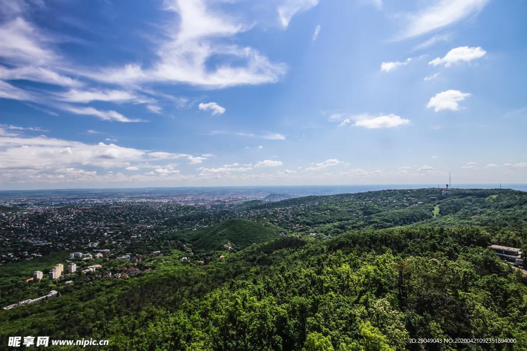 山顶风景