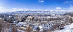 维西县城雪景图