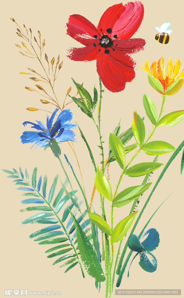 花