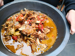 铁锅羊肉