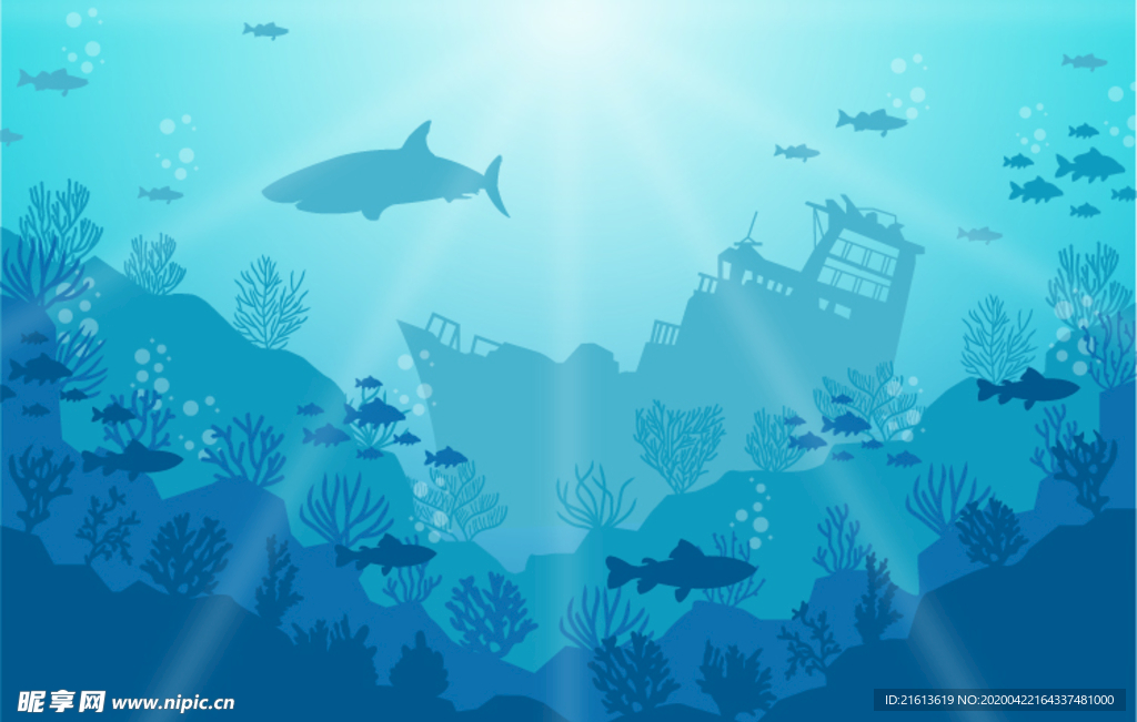 海底世界背景