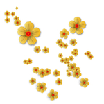 桃花矢量素材