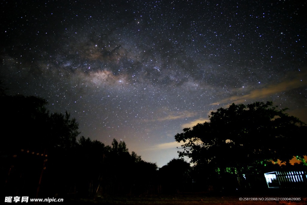 星空宇宙星球极光图片