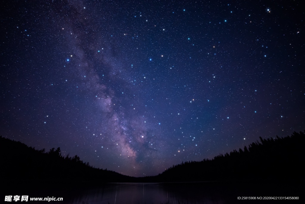 星空宇宙星球极光图片