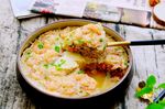 肉沫虾仁蒸蛋