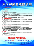 疏散预案