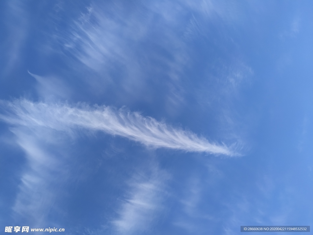蓝蓝的天空