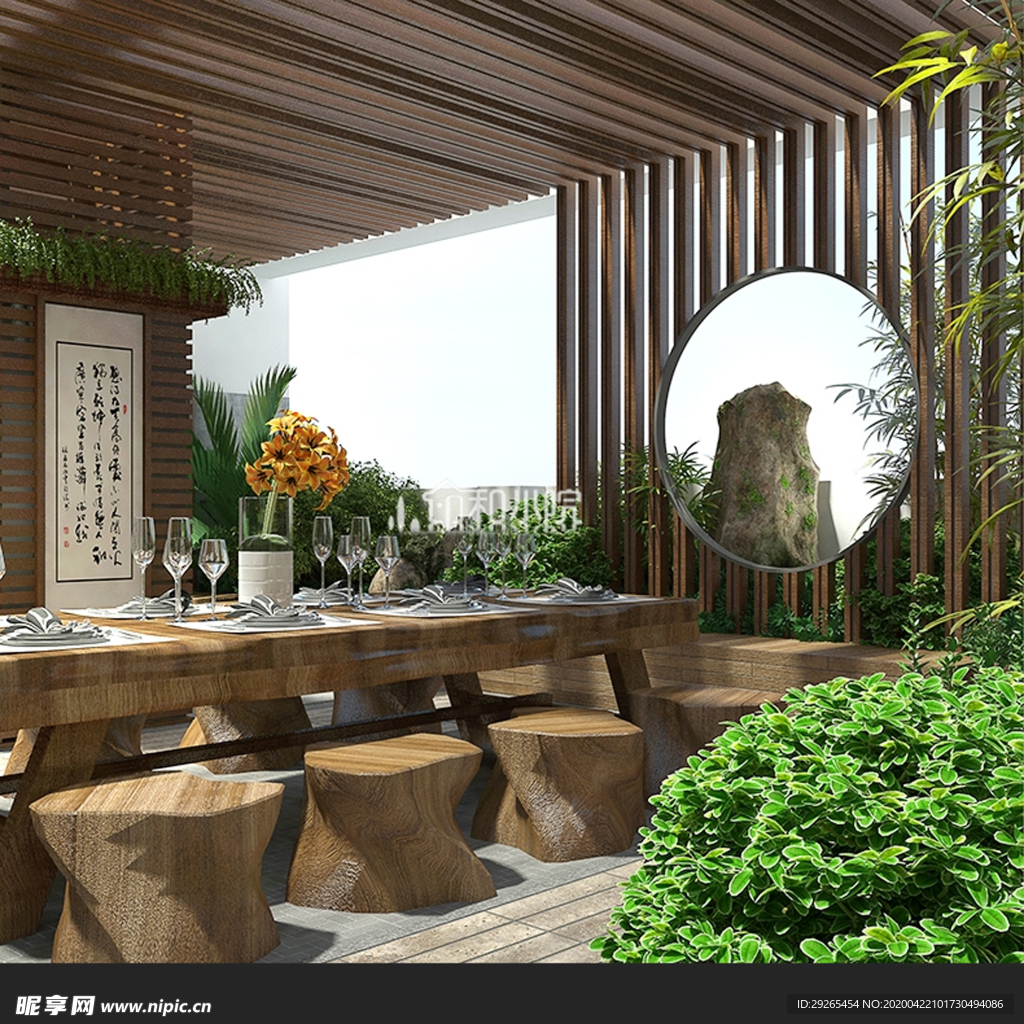 花园庭院