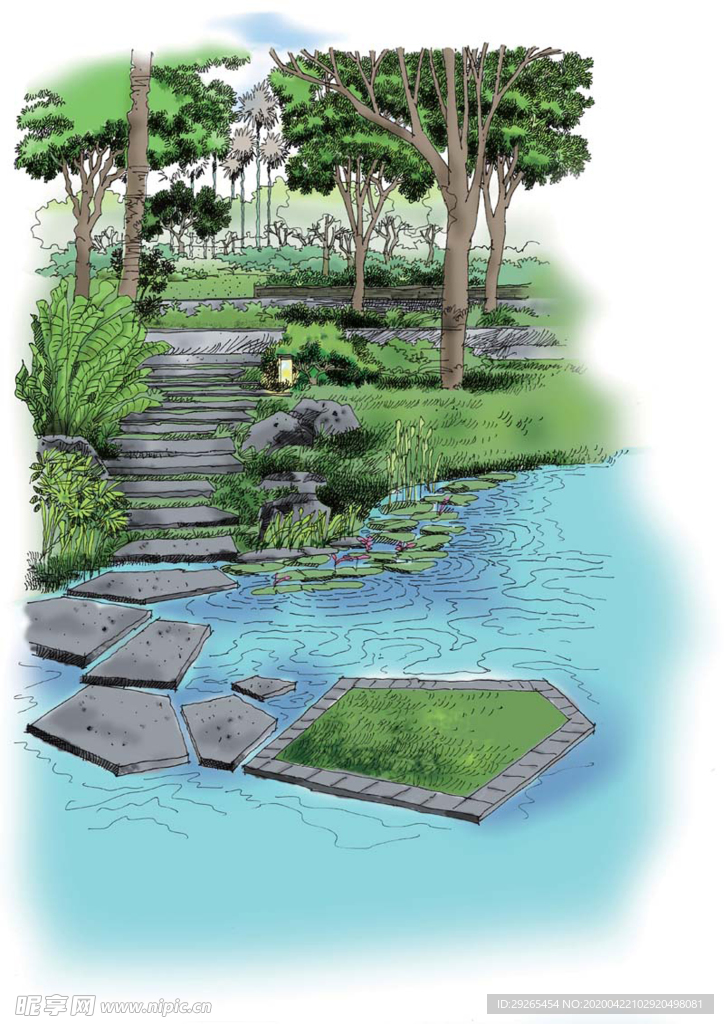 花园庭院