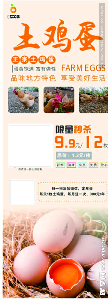 土鸡蛋展架