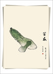 苦瓜 水墨画