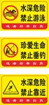 水深警示标语