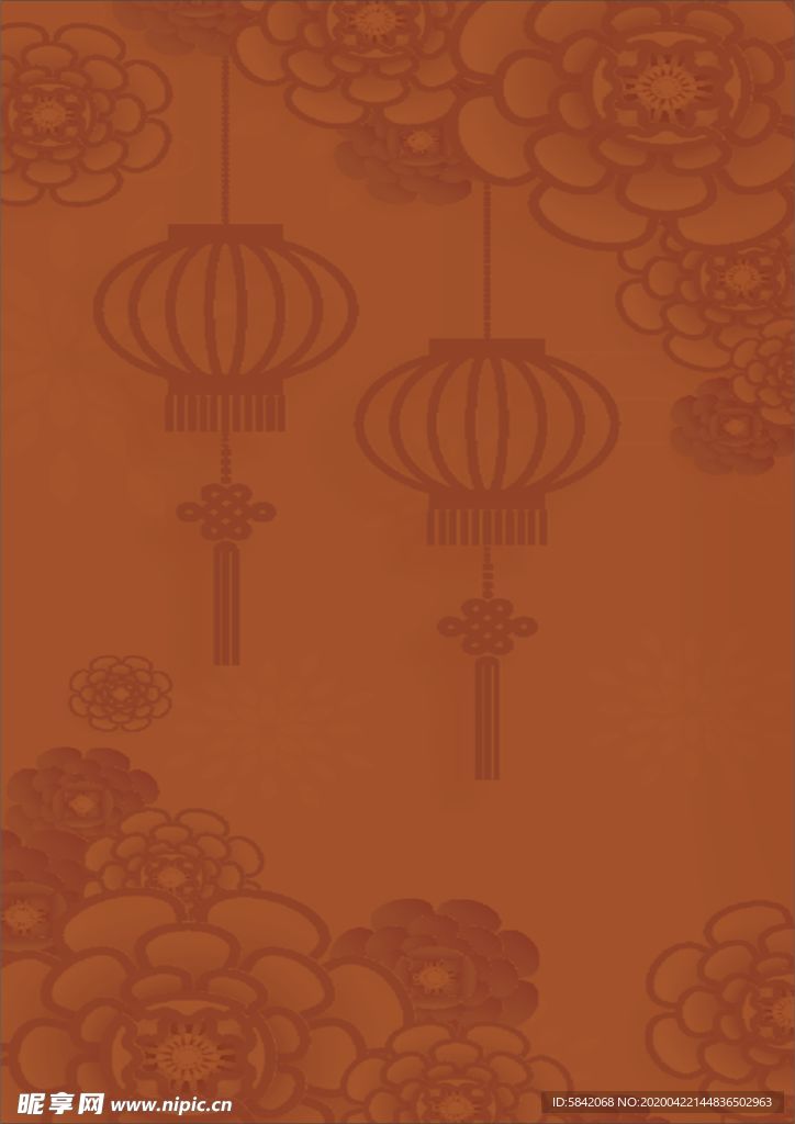红色背景