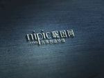 牛仔 立体样机logo贴图
