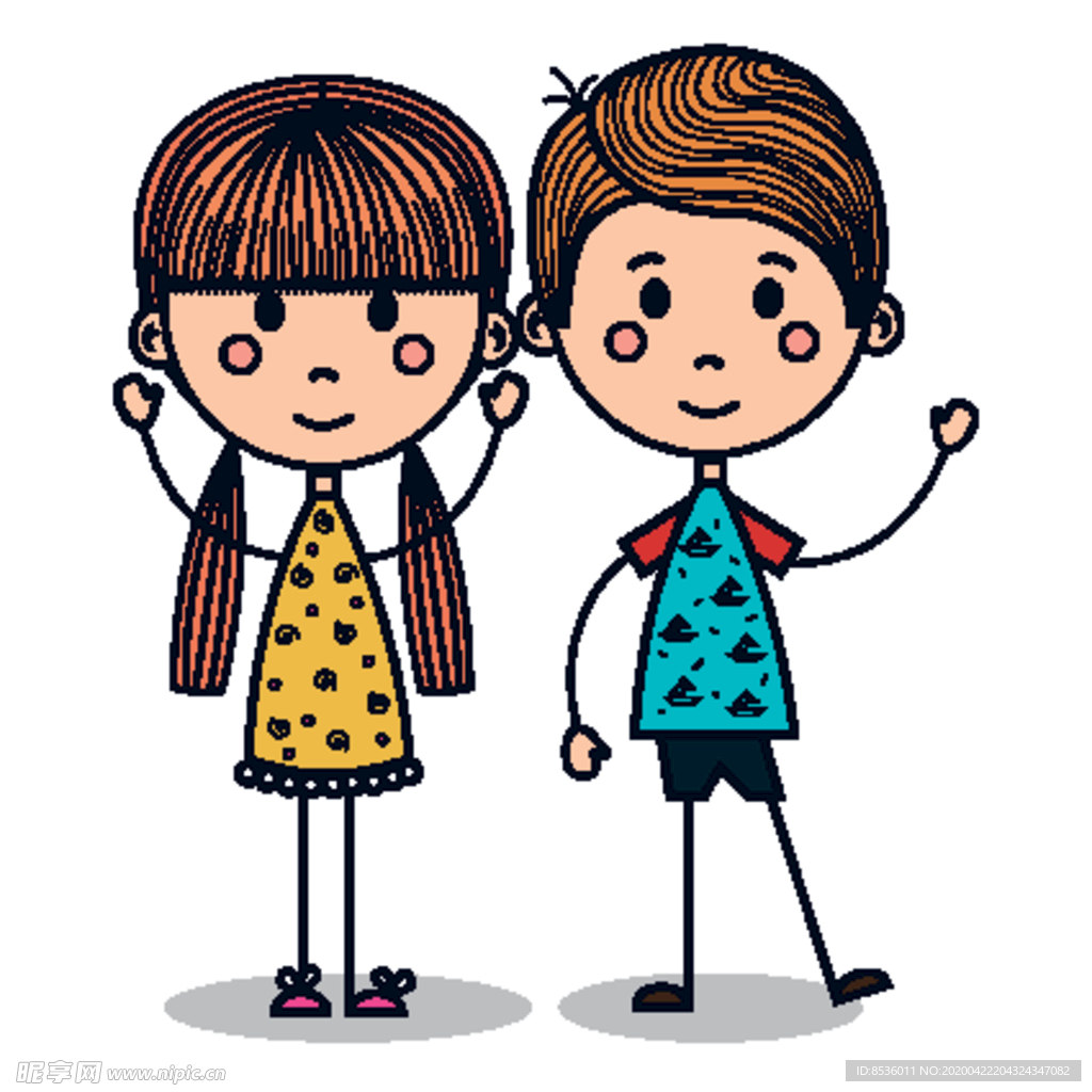 可爱小孩