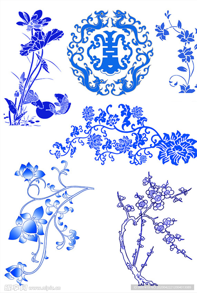 时尚花纹