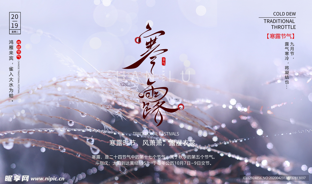 二十四节气  寒露