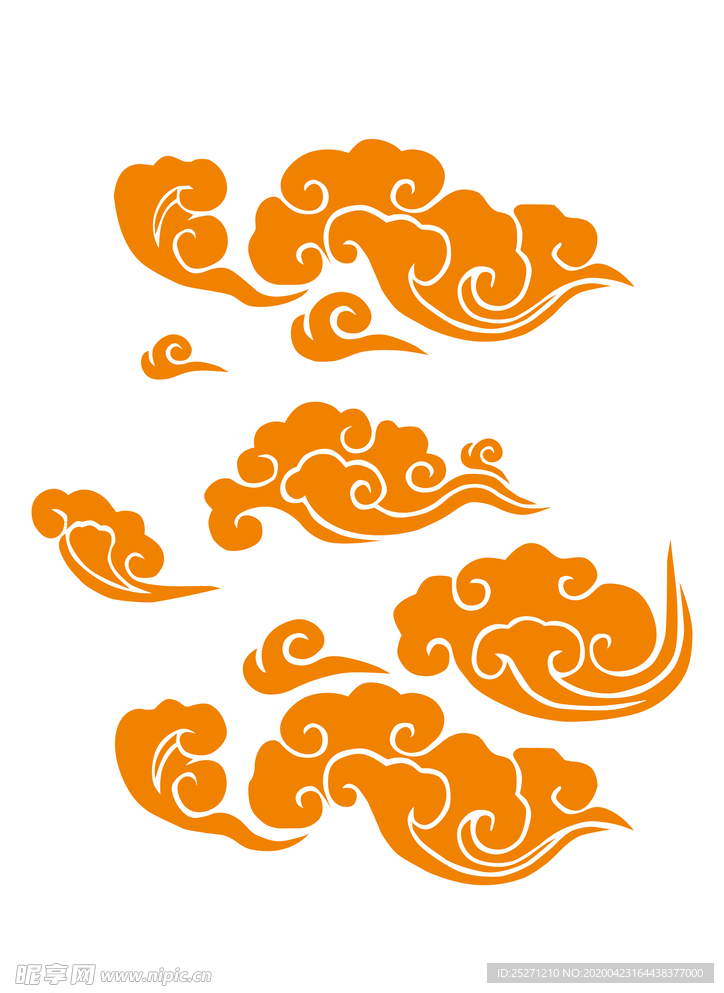 祥云矢量图