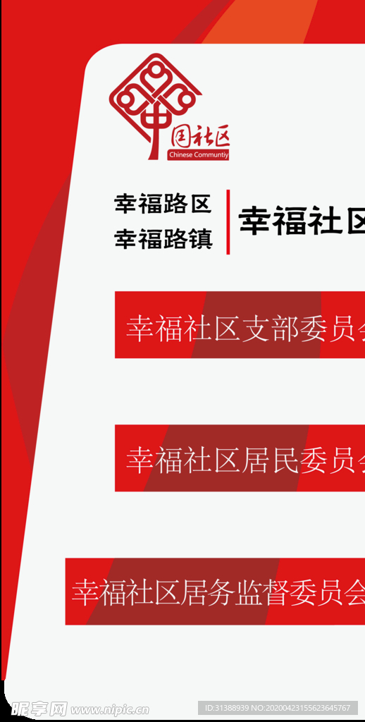 幸福路牌名