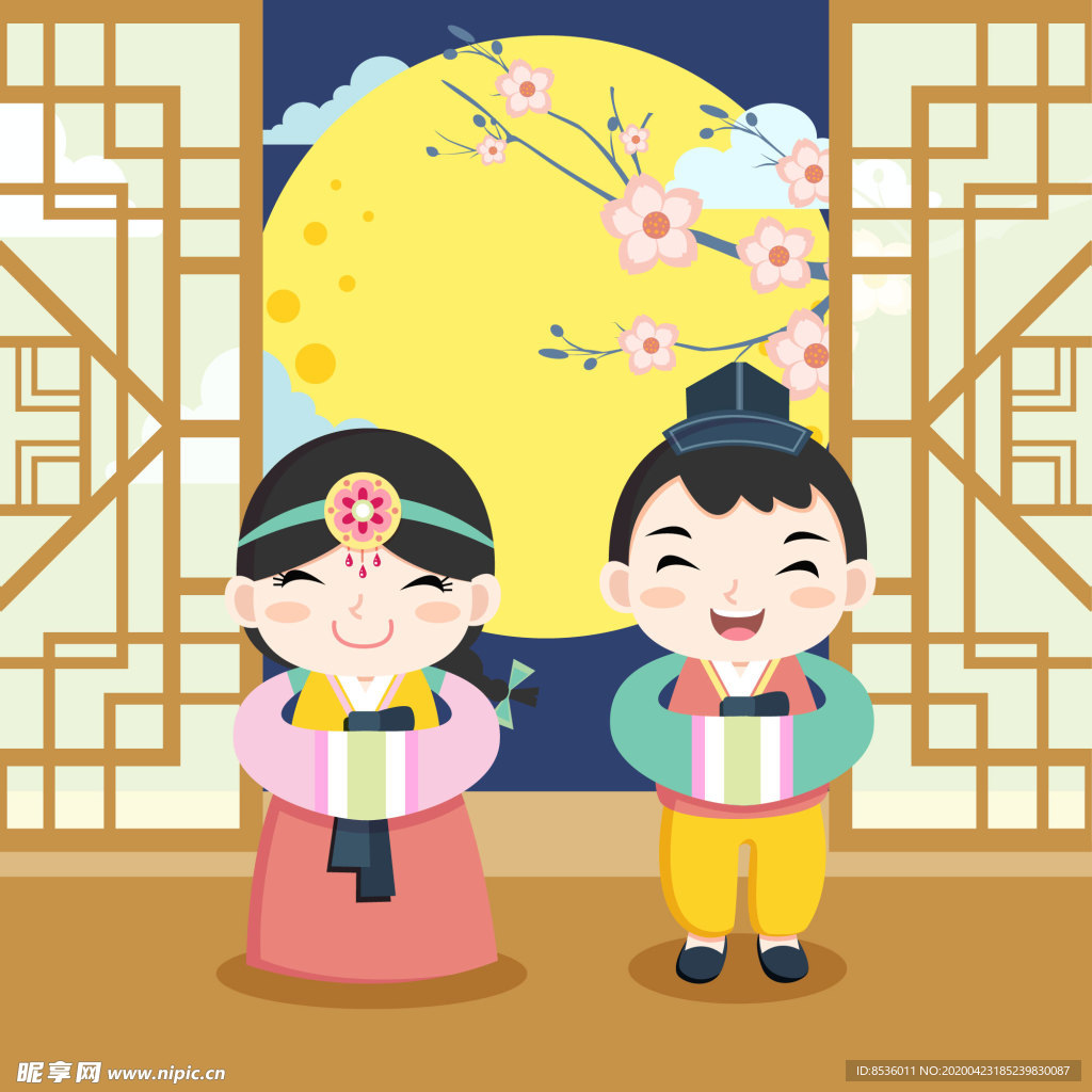 中秋节插画