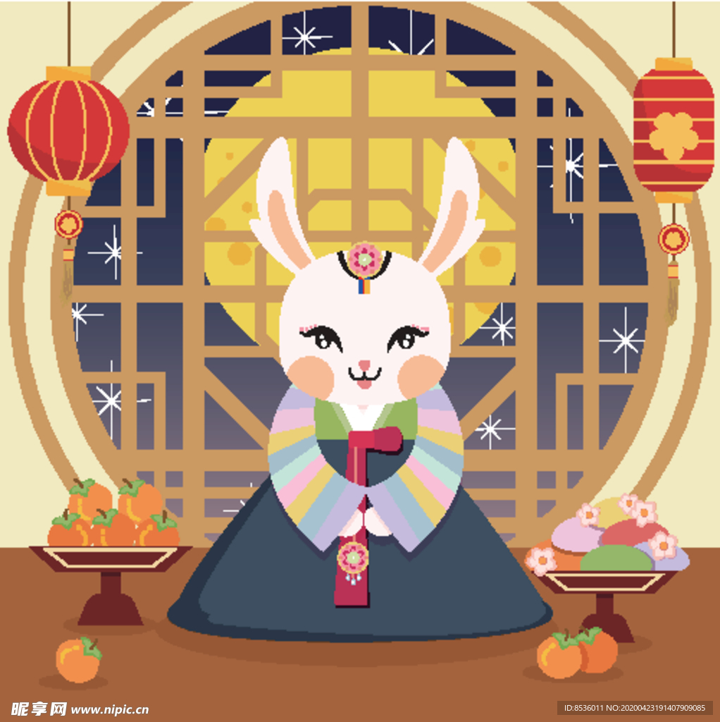 中秋节插画