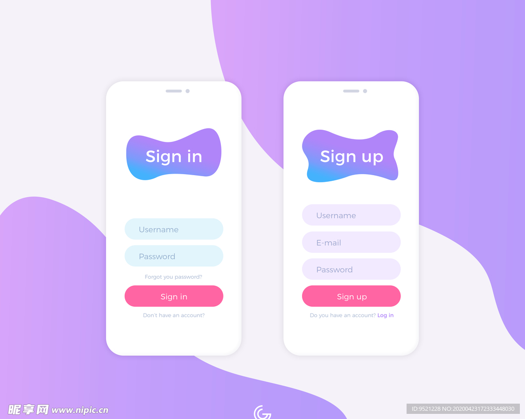 APP登录界面