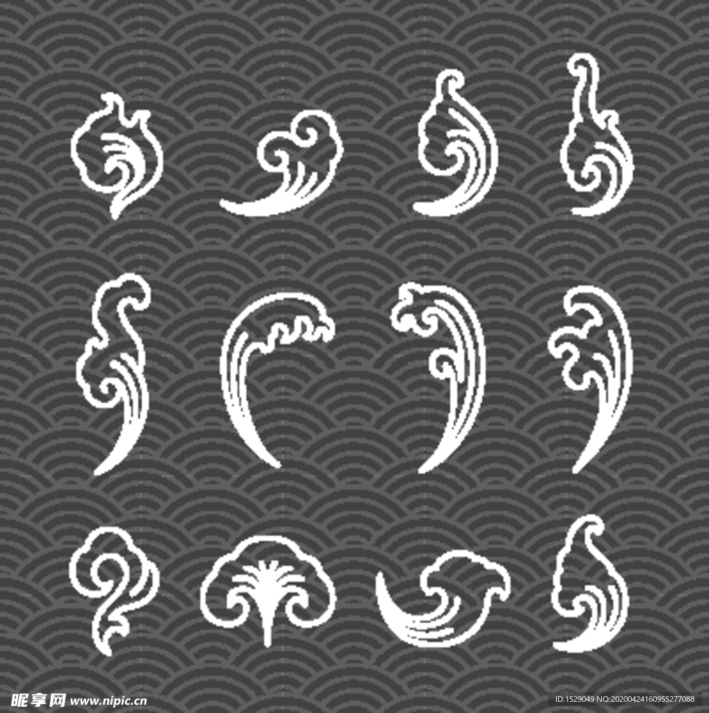 中国古典云纹