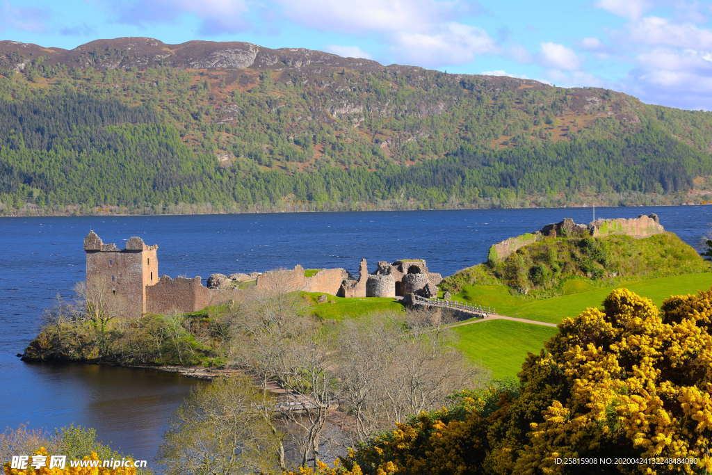 城堡古堡城楼图片