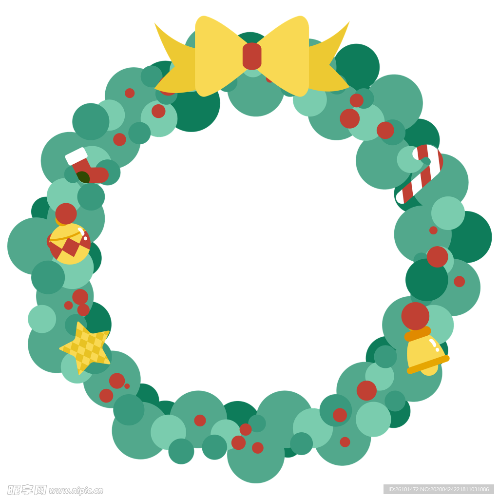 圣诞花圈
