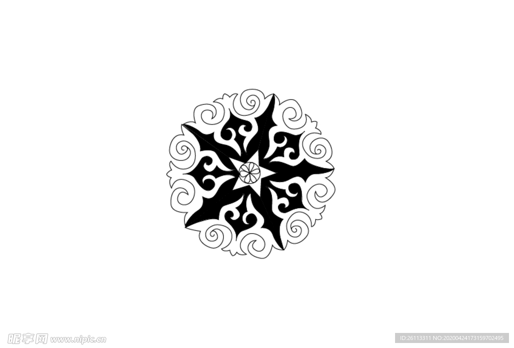 中国古典花纹