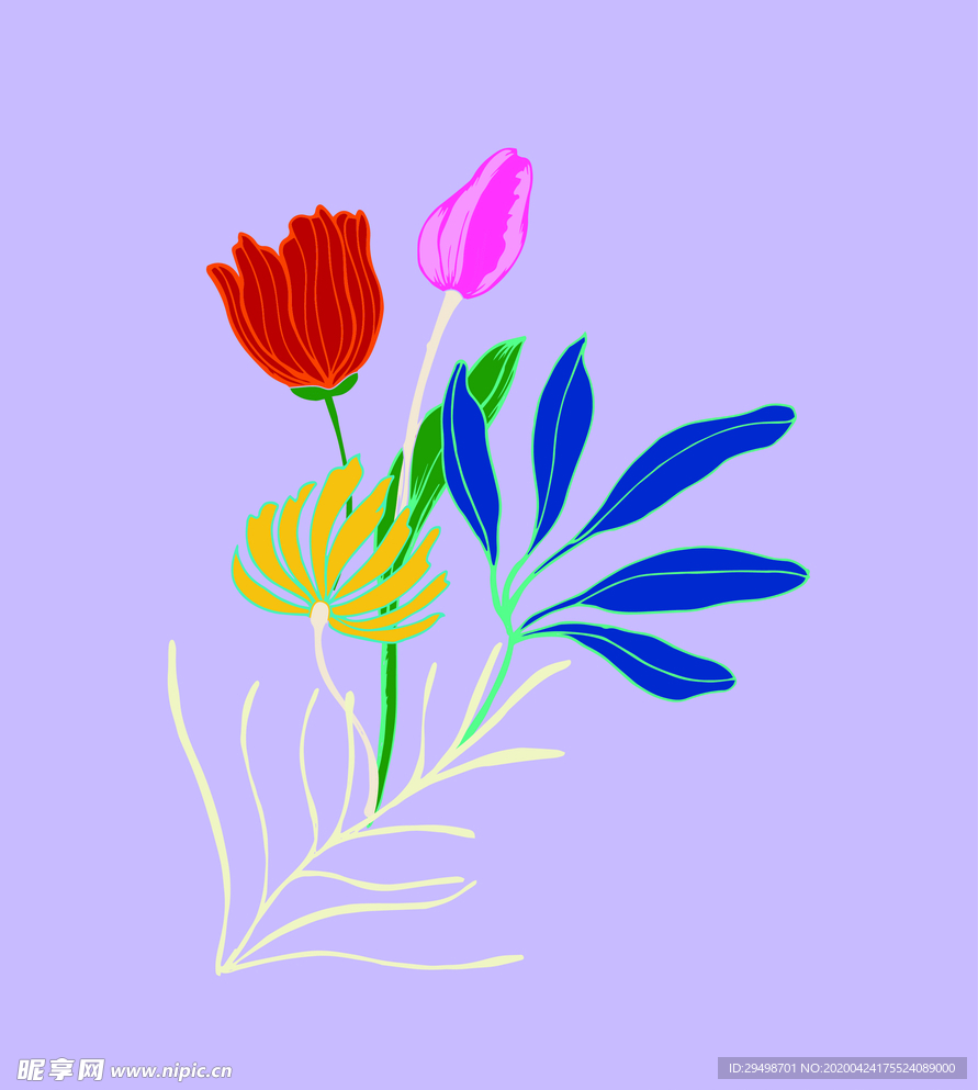 花