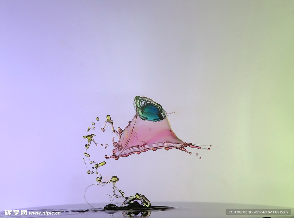 水花飞溅