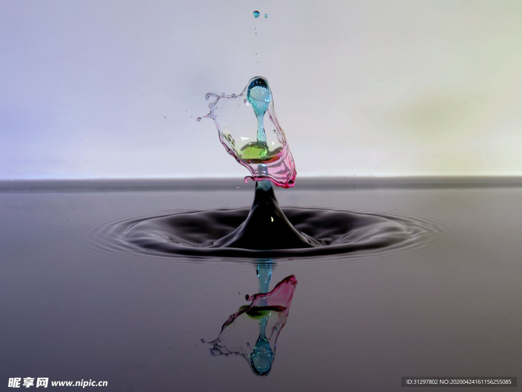 水花四溅
