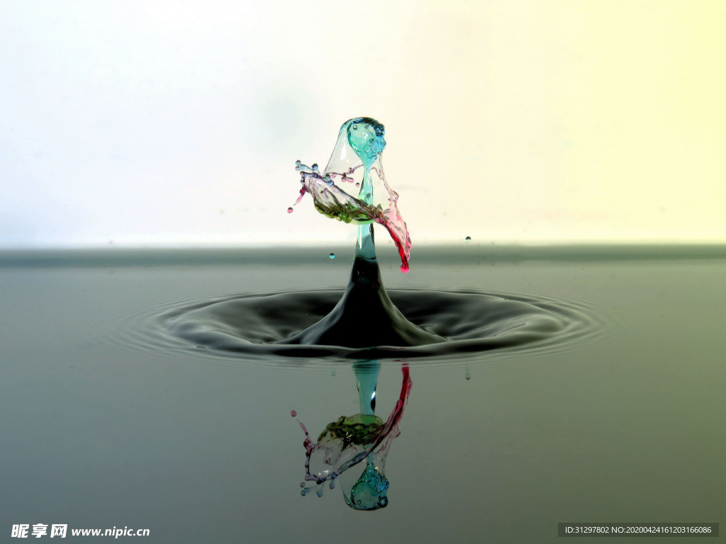 水花四溅