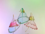 水花四溅
