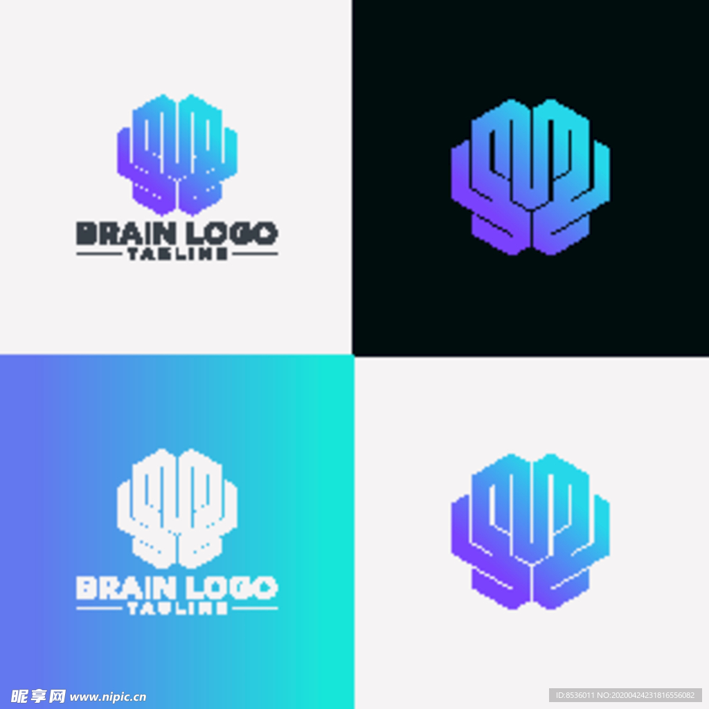 电子大脑LOGO