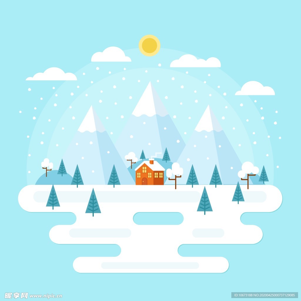 雪花壁纸