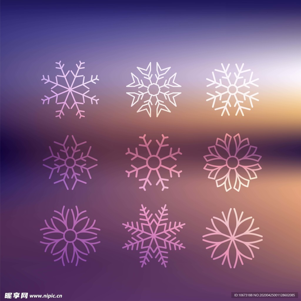 雪花壁纸
