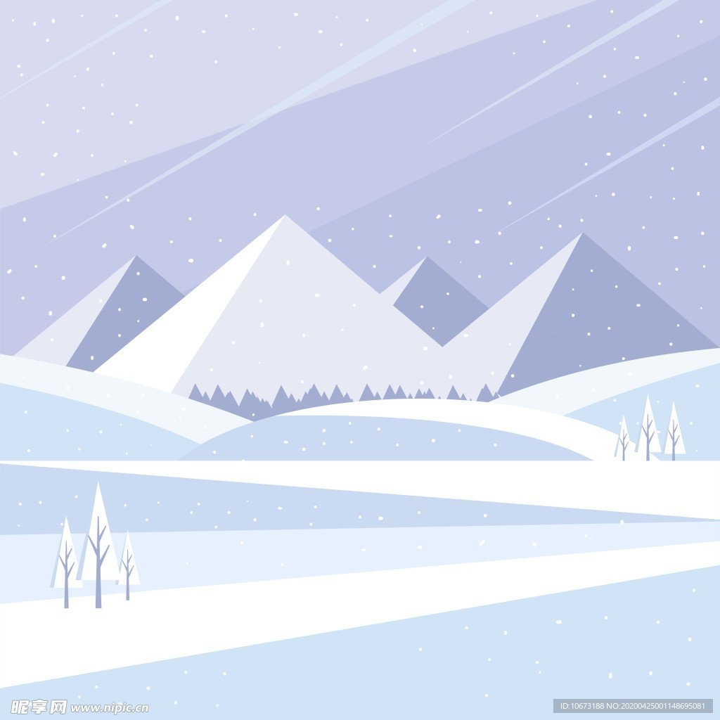 雪花壁纸