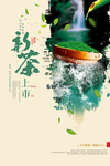 春茶上市宣传海报