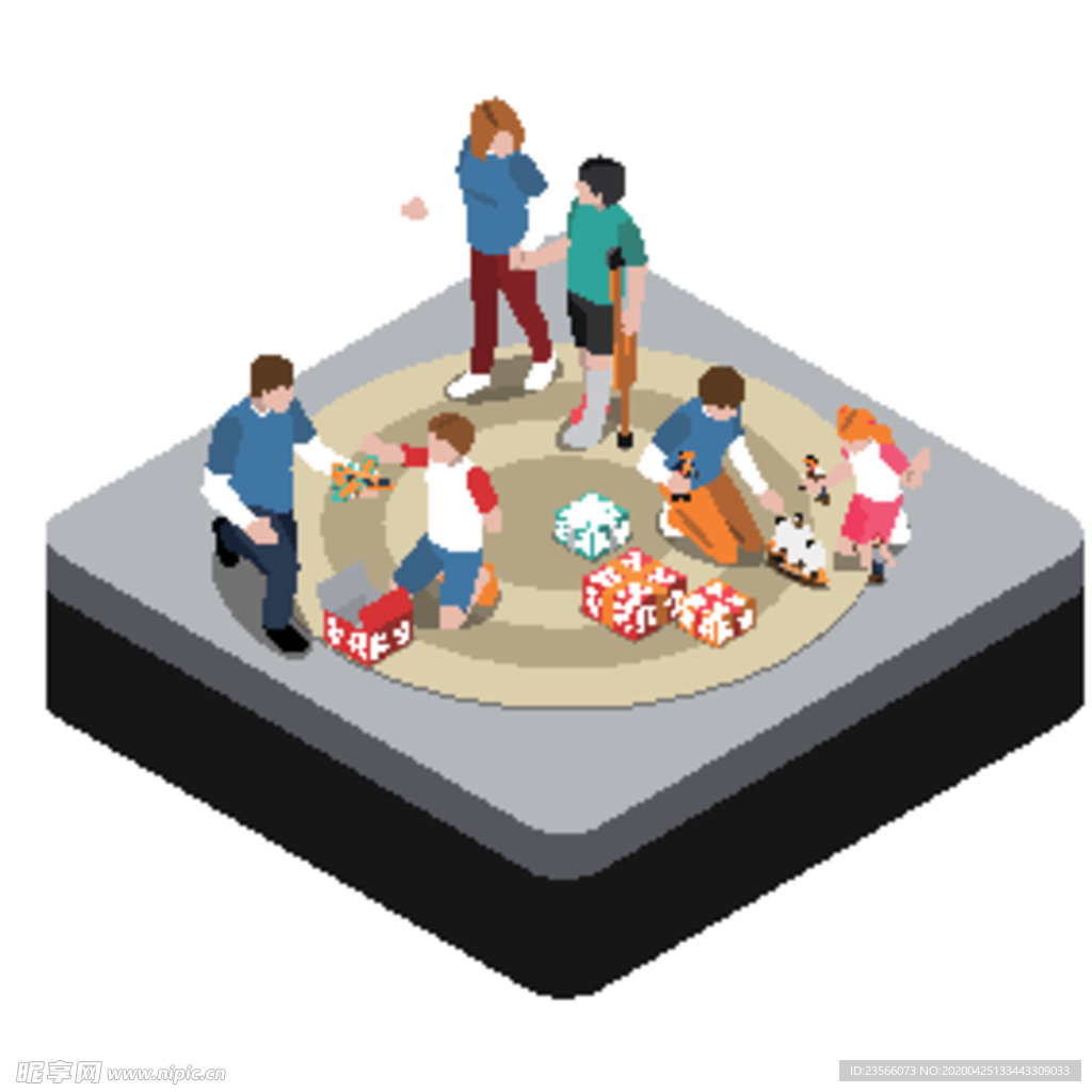 日常生活工作插画