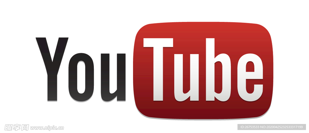 YouTube 油管 LOGO