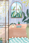 森林插画
