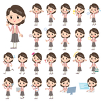 卡通女性