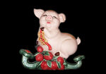 石湾陶瓷 猪